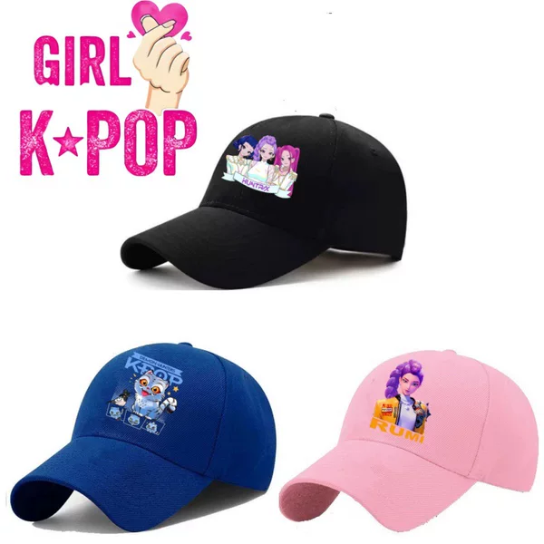 Hunter Girls' Team Student Spring/Summer Colorful Unisex Baseball Cap, Stylish Outdoor Versatile Original Cotton-Polyester Hat