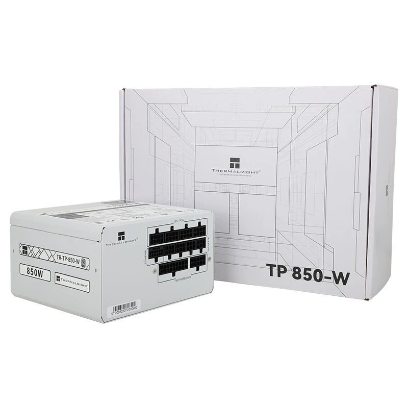 利民 TR-TP850-W Компьютер ATX3.0 Platinum Authentication Полная модель питания PCIE5.0 номинал 850Вт