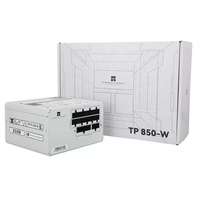 利民 TR-TP850-W Компьютер ATX3.0 Platinum Authentication Полная модель питания PCIE5.0 номинал 850Вт