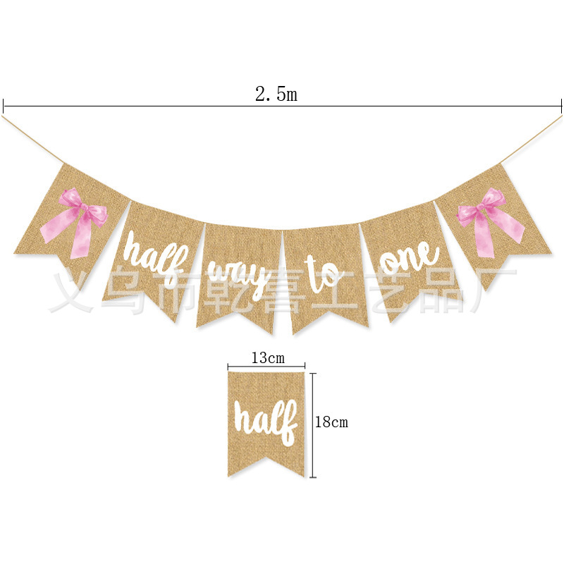 Irlandés San Patricio carnaval fiesta decoración cola de pescado bandera polvo trébol Lino cola de golondrina tire bandera