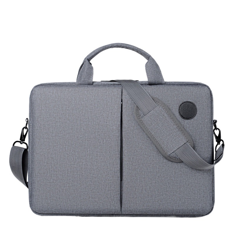 Cross-border New Fashionable Laptop Bag Portable Single Shoulder Crosbody Bag Simple Business Briefcase Commuter File Bag