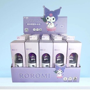 Sanrio Strawberry Bear Hydrating Meter Kuromi Cute Household Portable Nano Spray Hydrating Spray Humidifier