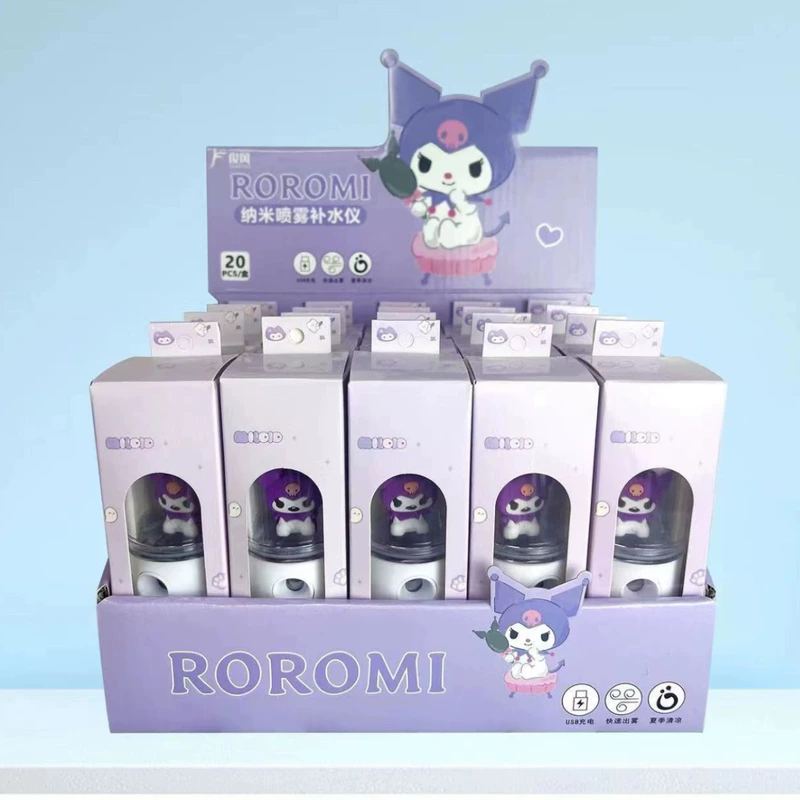 Портативный увлажнитель-спрей Sanrio с Капкейком и Куроми