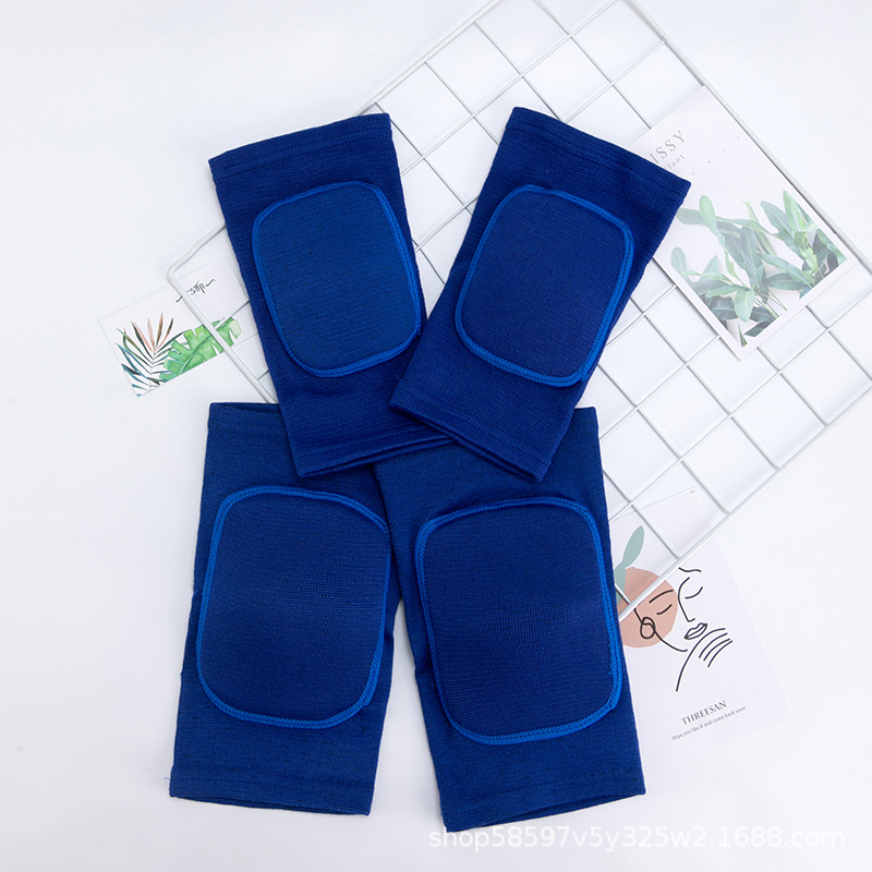 Blue sponge knee pads, elbow pads, increased thickness