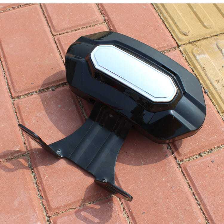 Electric Motorcycle Modified Rear Backrest Suitable for Ghost Fire Swift Eagle Thunder King Scooter Rear Seat Cushion Bracket