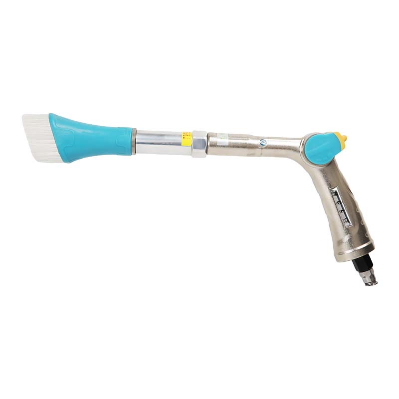 龙卷风内饰清洗枪带毛刷吹尘清洁刷高效干洗枪喷枪旋转吹水吹灰枪