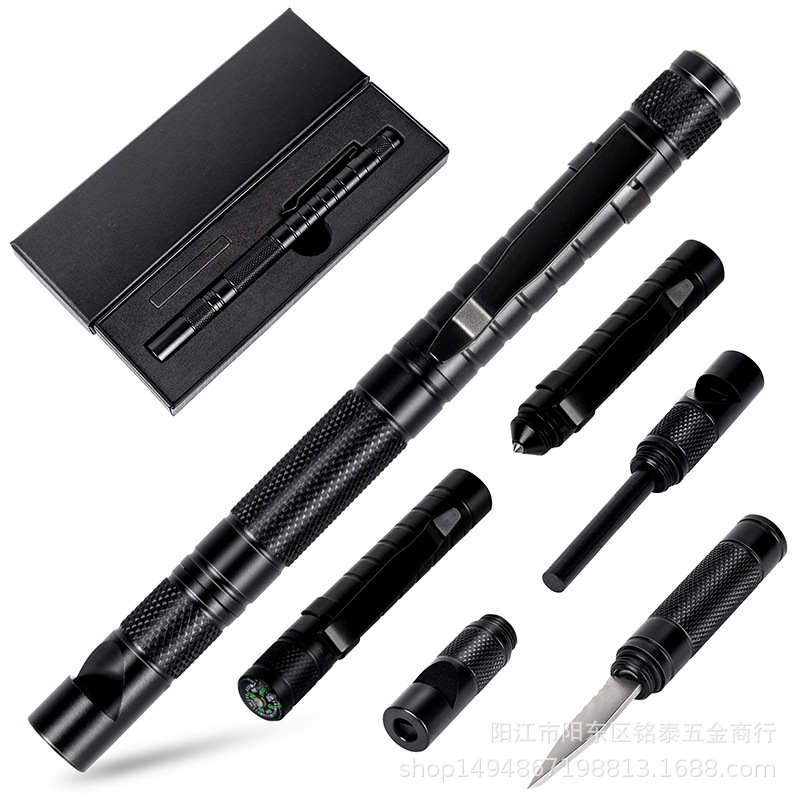 New Multifunctional Fire Stick Magnesium Rod Flint and Stone Outdoor Survival Tool Wilderness Multifunctional Equipment Emergency