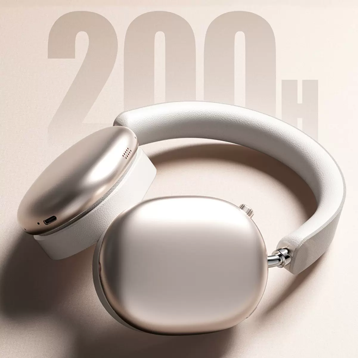 现货外贸无线头戴式蓝牙耳机不漏音游戏手机电脑私模降噪耳麦工厂