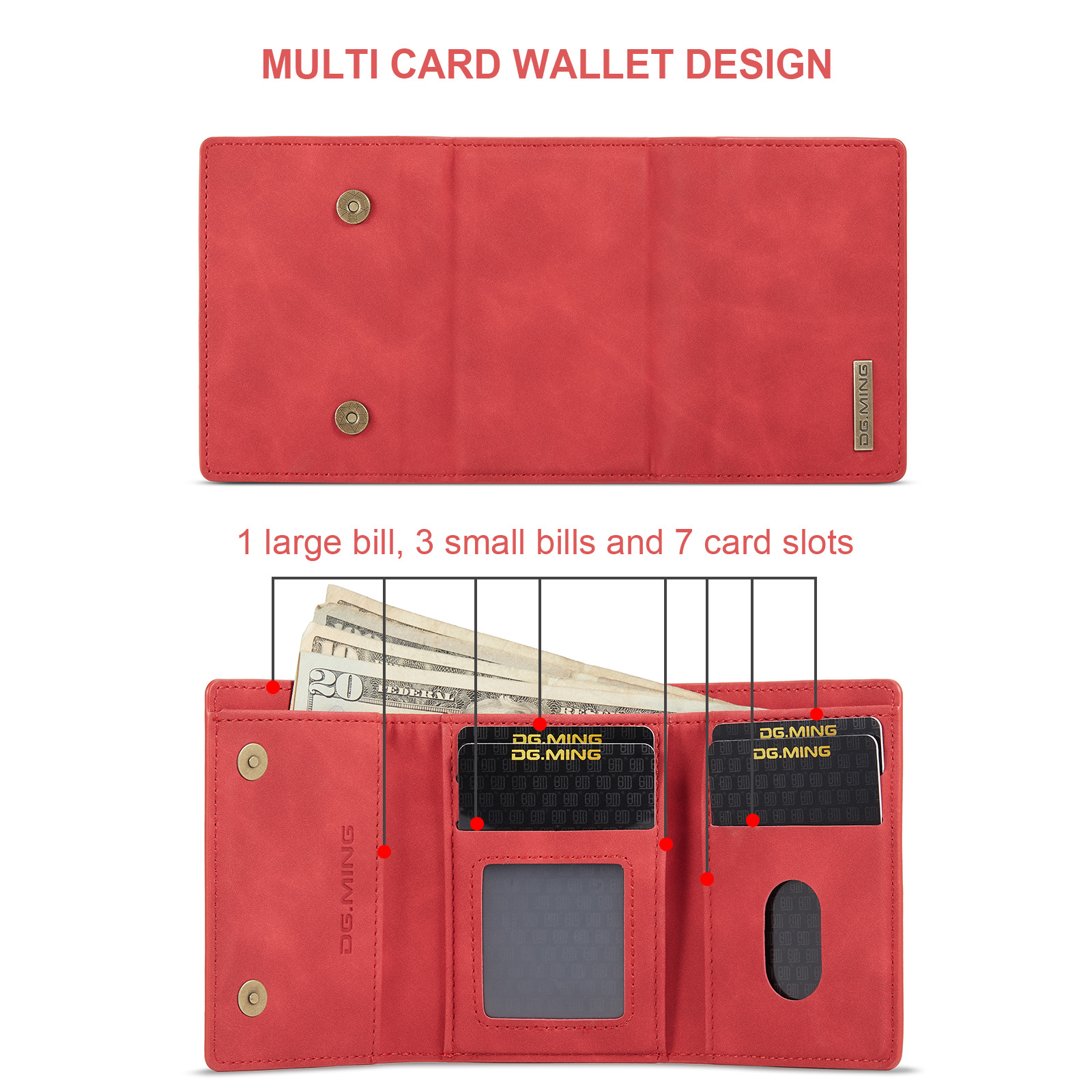 M1 for Sony Xperia 10 VI Protective Case Xperia 1VI Magnetic Split Wallet Phone Case 2024_voghion.com