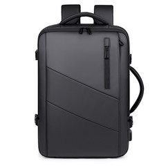 2025 クロスボーダー多目的ビジネスバックパックマルチコンパートメントレザーフィルムバックパックファッション大容量通勤コンピュータバックパック