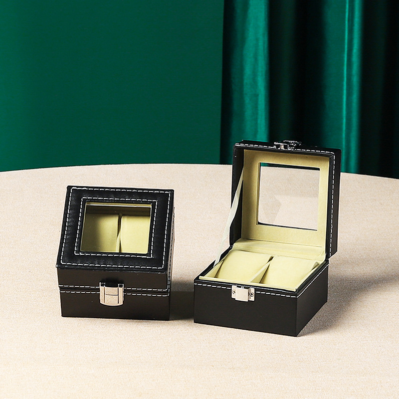 Caja de reloj de dos posiciones