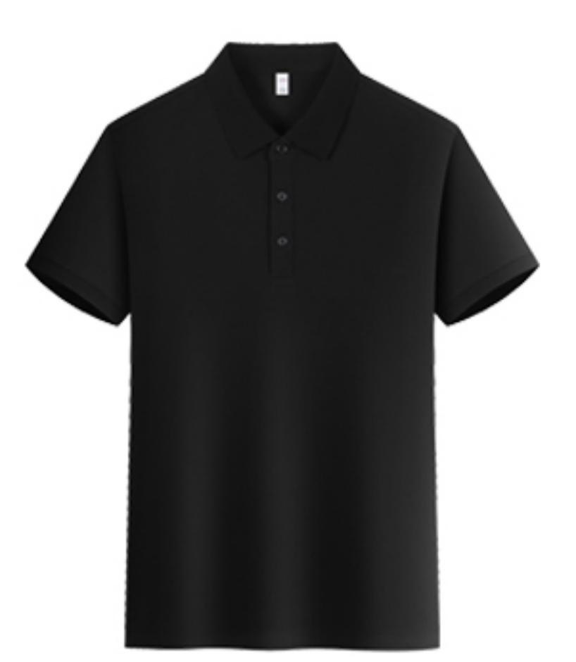 Camiseta Polo de Manga Corta con Tecnología Antibacterial de Seda Helada para Verano 2026, Color Sólido, Venta al Por Mayor