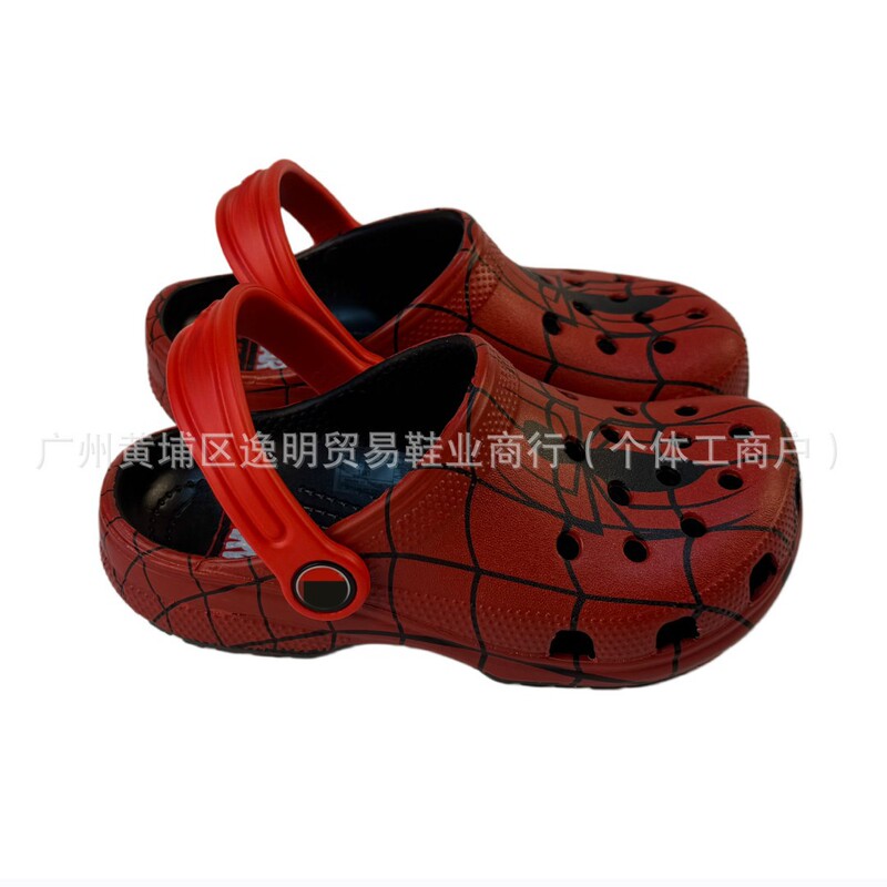 Croc Shoes 2026 Cross-Border Celebrity Spider-Man Comfortable Fashionable Versatile Unisex Trendy Height-Increasing Wholesale Croc Shoes 2026 Cross-Border Celebrity Spider-Man Comfortable Fashionable Versatile Unisex Trendy Height-Increasing Wholesale