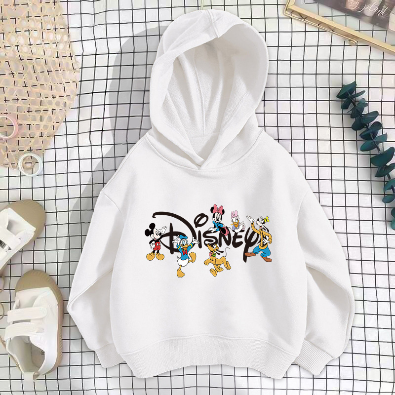 White Paradise Mouse Sweatshirt Thin Style