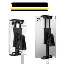 双拉平板夹手机夹 360度旋转直播配件夹子手机支架夹俯拍平板夹