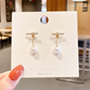 Silver needle, universal earrings, silver 925 sample, internet celebrity, wholesale