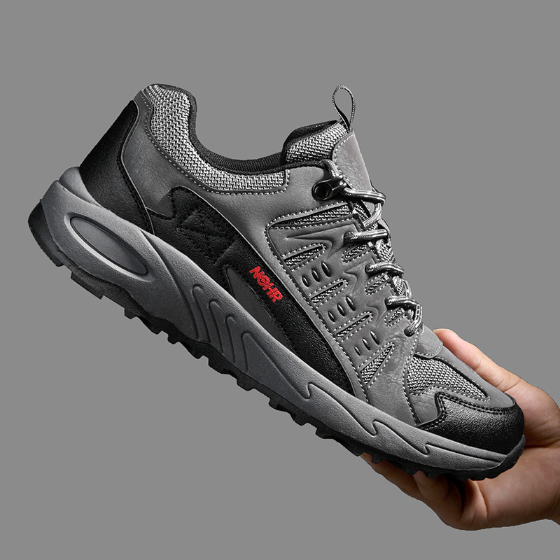 Zapatos de viaje al aire libre para hombres, zapatos de senderismo antideslizantes transpirables, zapatos de montaña deportivos de baja altura para parejas