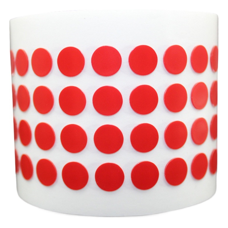 Fábrica al por mayor de acrílico de doble cara cinta adhesiva transparente de dispensación redonda decoración del coche fijo adhesivo redondo