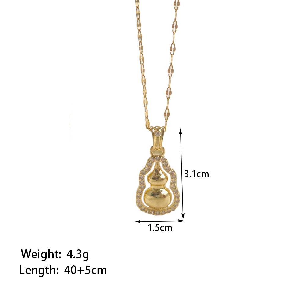 2g Weight PVD Coated Gold Plating Process 18K Real Gold Plated Plating Material Copper Pendant Material Pendant Necklace Classification 304 Stainless Steel Chain Material 1 Piece Quantity Holiday, Daily Occasion 304 Stainless Steel, Copper Material Heart Shape, Flower, Bow Knot Pattern Women's Gender Elegant, Streetwear Style Plating Craft Titanium Steel Copper Plating Heart Shape Flower Bow Knot Pendant Necklace 4