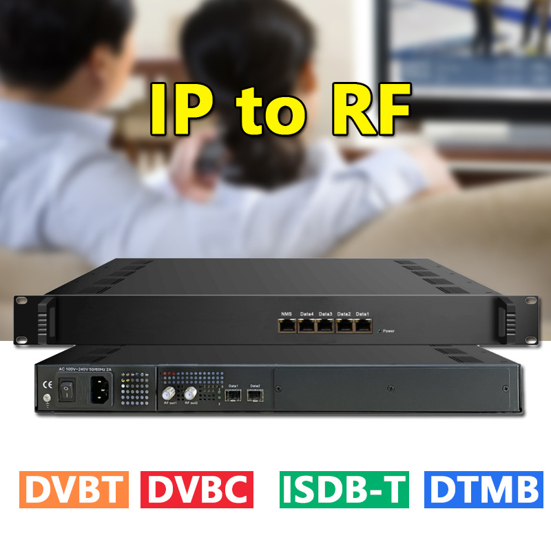 IP QAM 数字调制器 Digital  Modulators IP to ISDB-T