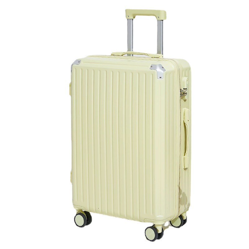 Universal suitcase on wheels, capacious bag