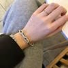 Bracelet, small design sophisticated chain, fashionable accessory, light luxury style