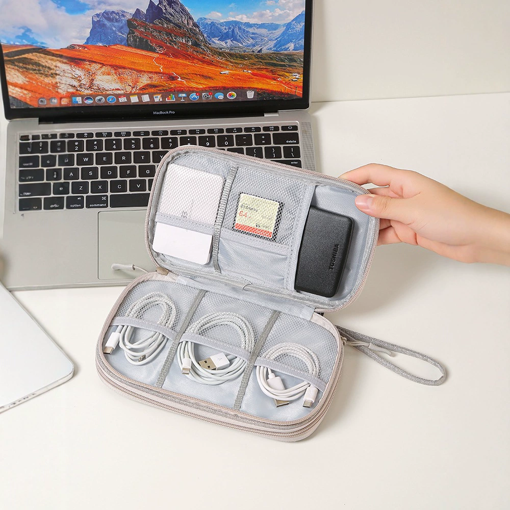 Сумка-органайзер для переноски, USB-флеш-накопитель, наушники, система хранения данных
