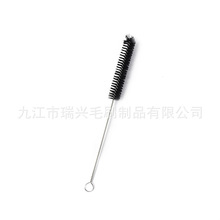 黑色折弯刷304不锈钢螺旋扭线刷塑料软毛去污清洁刷规格材质按需