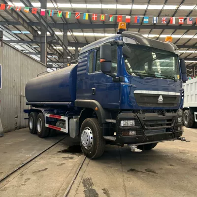 Export-quality HOWO water tank truck, 20 cubic meters, designed for construction sites, multifunctional for watering green areas (Suvarma maşınları)