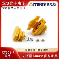 AmassプラグXT60E-FメスダストカバーPVC保護カバーダストキャップ固定ネジ付きナット