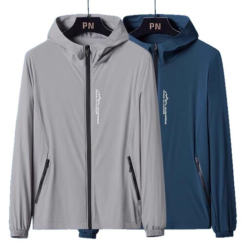Summer UV Protection Men's Fishing Outdoor Breathable Simple Cooling Loose Comfortable Sun Protective Clothing