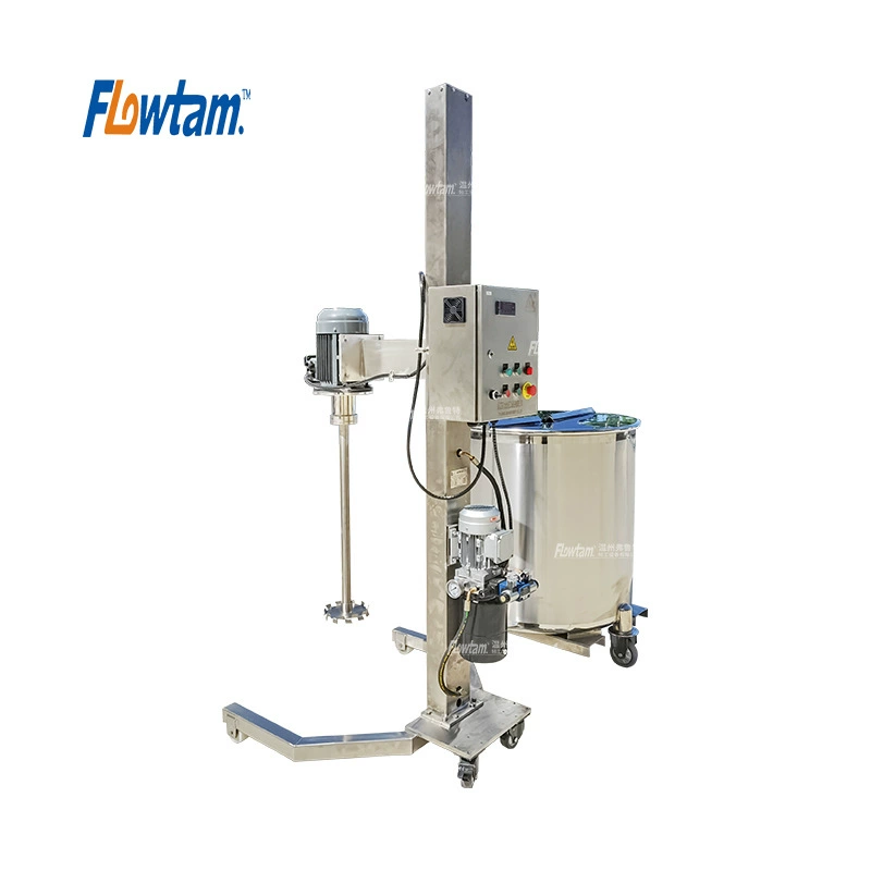 Нержавеющая сталь Гидравлический инвертор диспергатор машина для краски латексная краска для регулировки скорости смеситель для краски высокоскоростной диспергатор