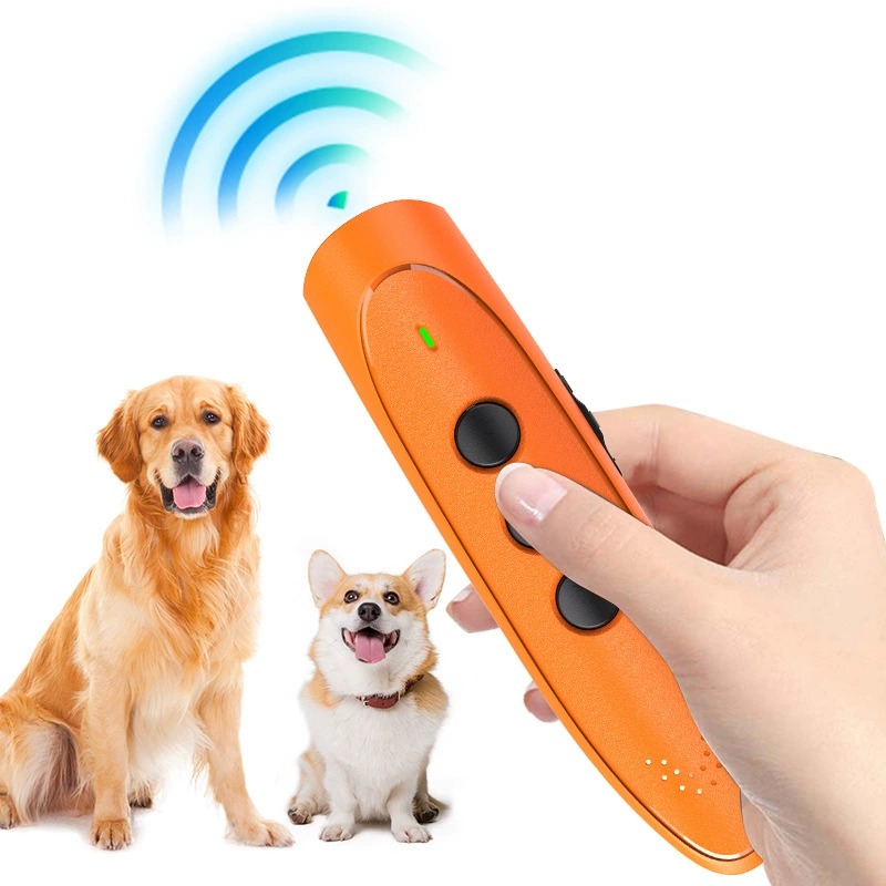 Ультразвуковой отпугиватель собак, устройство для дрессировки собак, перезаряжаемый ультразвуковой тренажер для собак, тренажер для остановки лая, новая модель Amazon