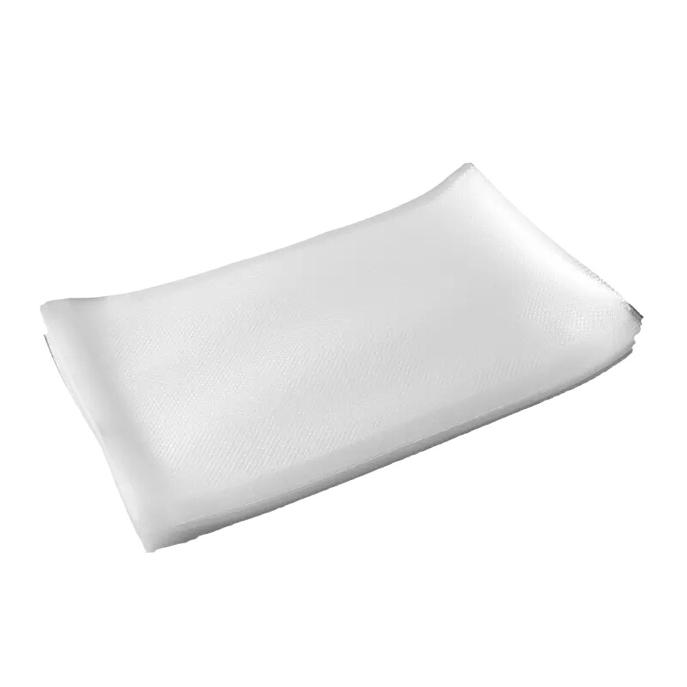 Bolsa de vacío de grano de un solo lado 19 bolsa de embalaje de malla engrosada de seda boca sellada compresor bolsa de plástico de conservación de alimentos