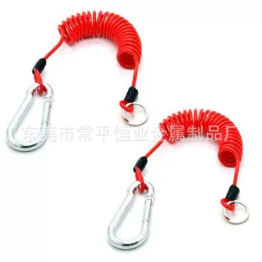 亚马逊热销拖车/拖船分离开关12V DC直流弹簧钢丝绳4FT/6FT拉索