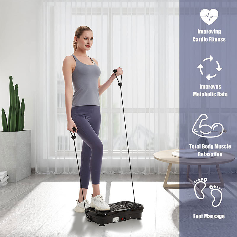 家庭用振動マシン、横になっている状態でも使えるフィットネス器具、振動プレート、卸売、体型改善|undefined