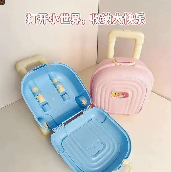 New Cute and Practical Luggage Suitcase with Extendable Handle, Versatile Storage Features, and a Variety of Designs