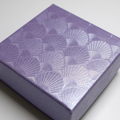 Scallop pattern set jewelry box carton earrings bracelet ring pendant bracelet storage box jewelry gift box wholesale