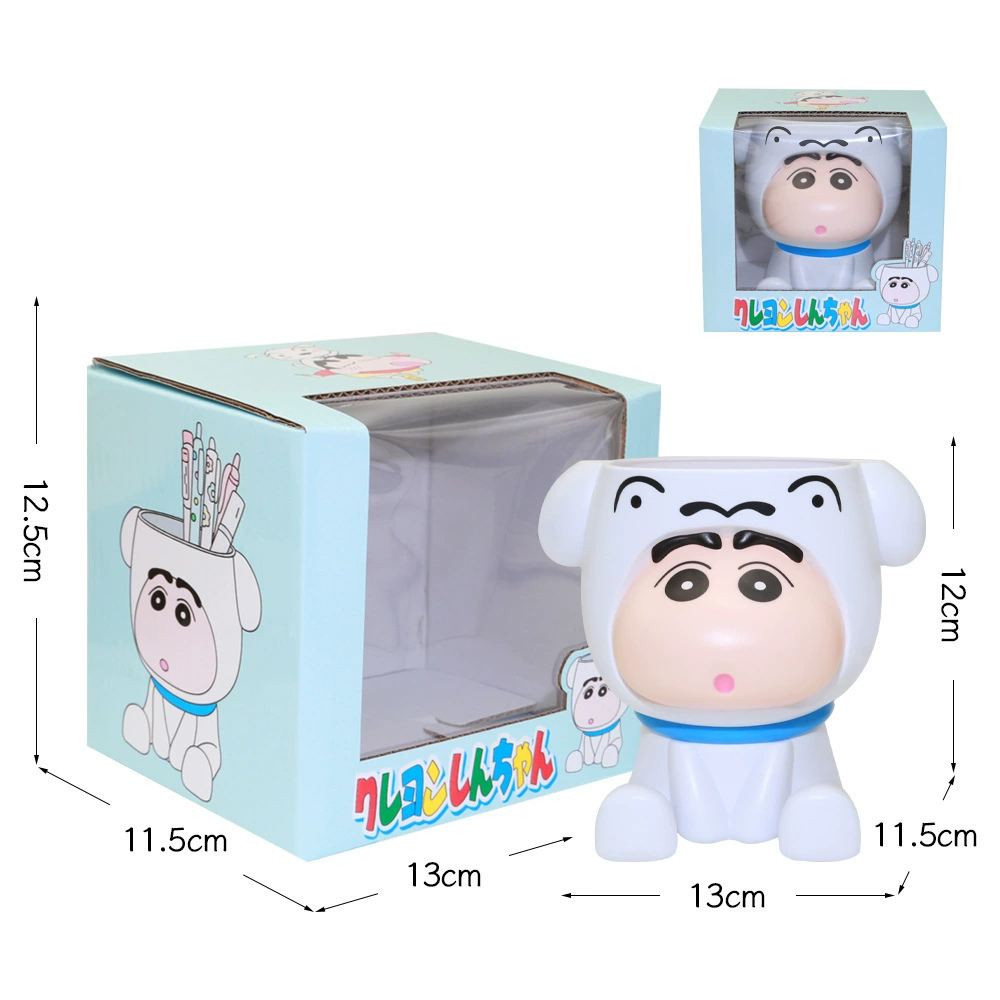 Подставка для ручек Sanrio (Kuromi / Hello Kitty), декоративный органайзер из пластика, 11,34×9,86×21,3 см