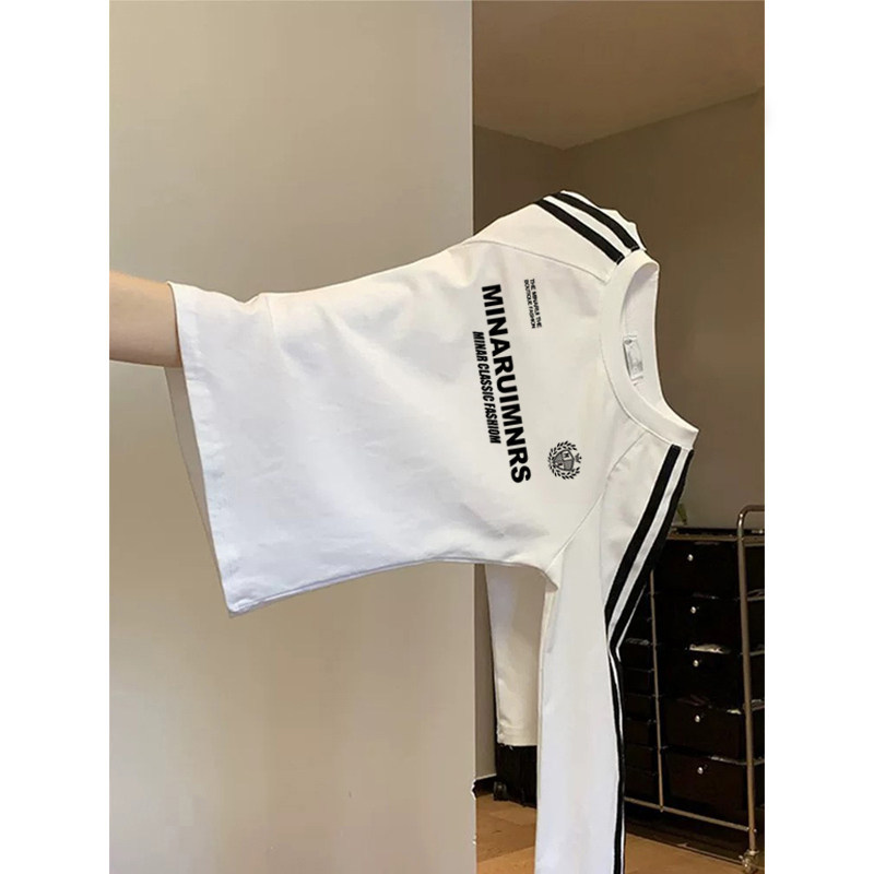 Qadın üçün uzunqol dəyirmi boyunlu slim fit futbolka