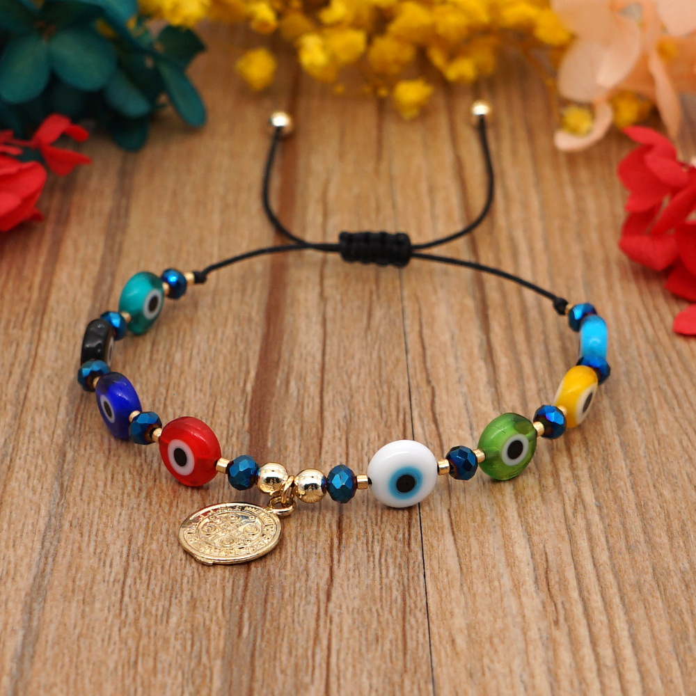 Einfache Bohemian Ethnischen Stil Regenbogen Perlen Armband Miyuki Perle Armbandpicture3
