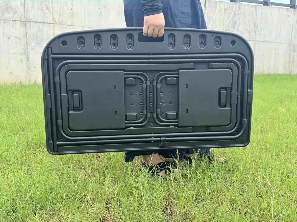 Suitable for Tesla Model Y Camping Small Table Board, New Trunk Folding Hidden Table Accessories