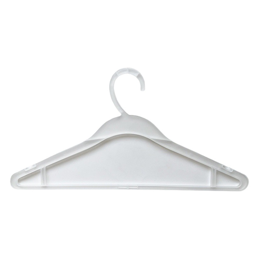 Percha de ropa de plástico negro ropa tienda de ropa blanca percha fábrica directa ropa de mujer pantalla nuevo material espesado no fácil de romper