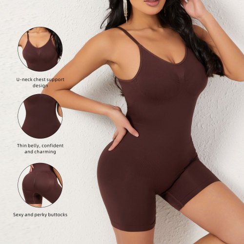 Body Shaping Bodysuit for Women, Sexy Backless Shaping Underwear, Plus Size Shaping Bodysuit