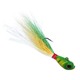 Sinking Bucktail Jig Head Metal Minnow Lures Fresh Water Bass Swimbait Tackle Gear