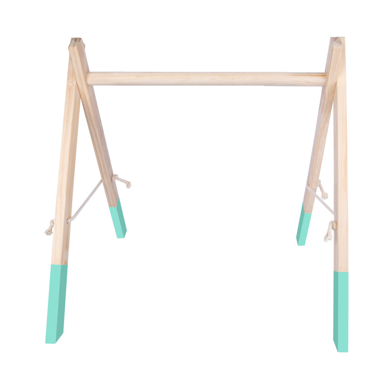 Diapositiva de madera interior swing escalada en roca combinación hogar pequeño juego paraíso Amazon Marco de escalada de madera maciza para niños