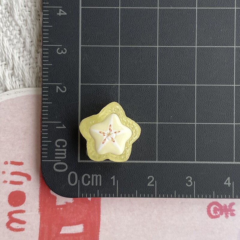 迷你小号半透明水果树脂配件仿真砂糖款水果配饰发夹手机壳钥匙扣|undefined