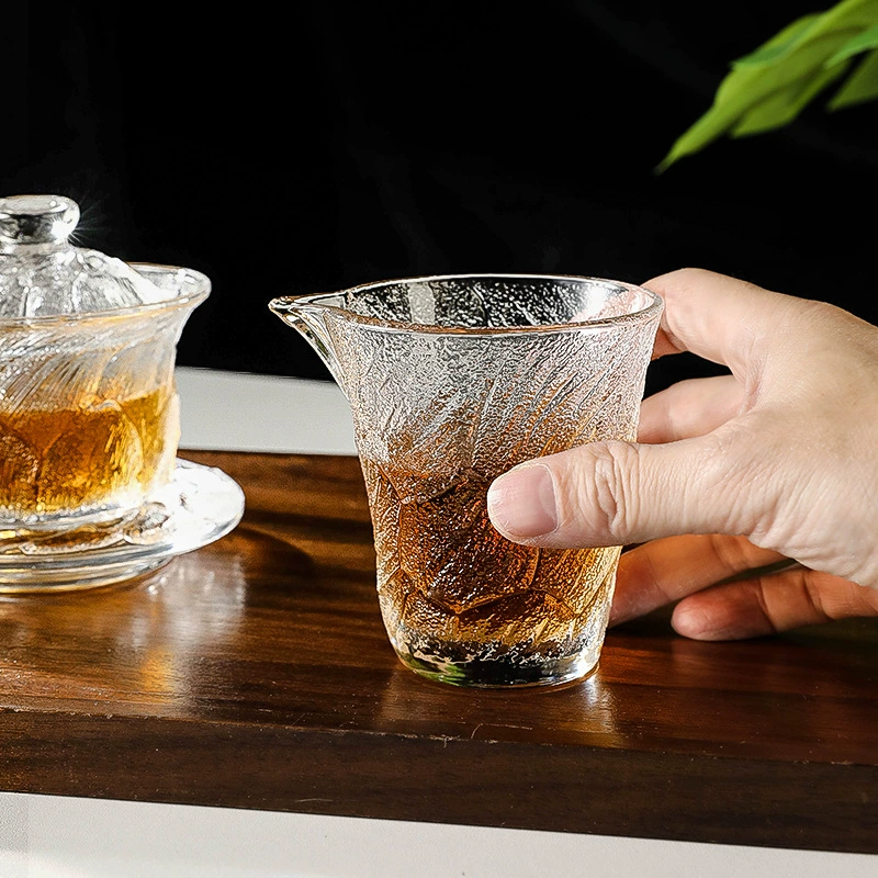 Retro glass Japanese tea cup, tea set