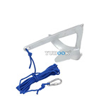 布鲁斯锚小船用锚皮划艇锚充气浮排舢板充气艇船锚跨境