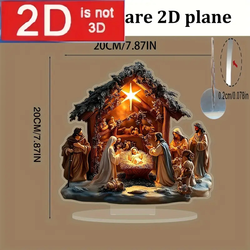 Explosiones transfronterizas acrílicas de Navidad chimenea de Navidad regalos de medias colgantes de Navidad muñeco de nieve ciervo adornos de decoración